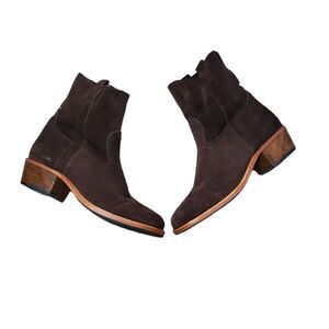 Jerome Dreyfuss Brown Suede Boots